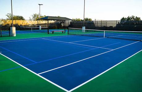 Tennis Courts are Open