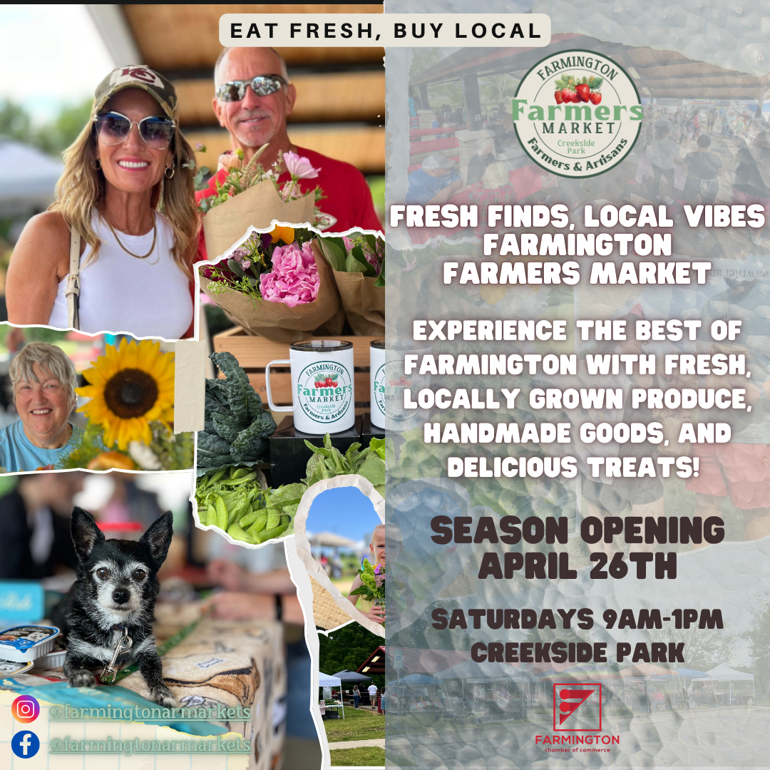 Farmer's Markets on Saturdays