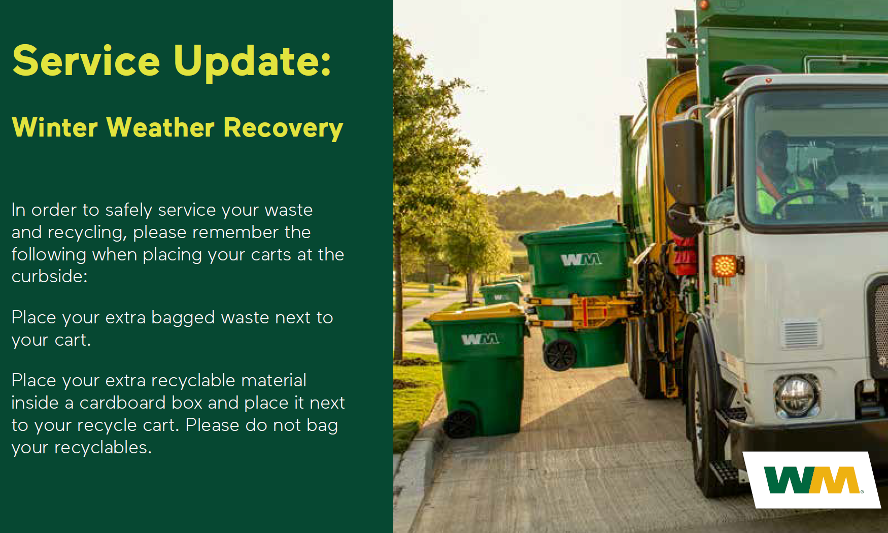 Service Update